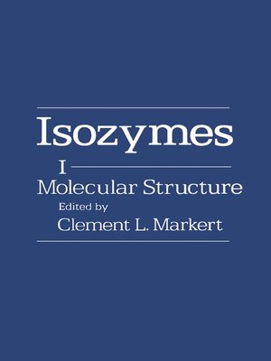 cover image of Isozymes, Volume 1